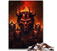 Puzzle da 1000 pezzi per adulti e adolescenti "Demoni dell'inferno" da 1000 pezzi per adolescenti, per un gioco giocattolo impegnativo e per il gioco in famiglia (50x75cm)