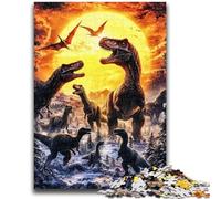 Puzzle da 1000 pezzi per adulti e adolescenti Dinosauri per bambini dai 14 anni in su Gioca perché è l'ideale come regalo per tutta la famiglia 38x26cm