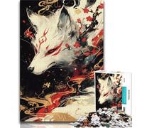 Puzzle da 1000 pezzi per adulti e adolescenti Dio delle volpi Puzzle da 1000 pezzi, per giochi di ruolo impegnativi e giochi in famiglia (dimensioni 38x26cm)