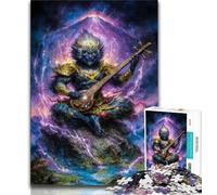 Puzzle da 1000 pezzi per adulti e adolescenti Dio misterioso 1000 pezzi per adolescenti, giochi educativi decorazione per la casa adatto per la decorazione della scrivania (dimensioni 38x26cm)