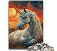 Puzzle da 1000 pezzi per adulti e adolescenti,dipinto ad acquerello di unicorno per bambini dai 14 anni in su,giochi divertenti,attività divertenti a casa,regali di compleanno,regali di viaggio