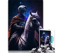 Puzzle da 1000 pezzi per adulti e adolescenti dipinto "Il cavaliere sacro" puzzle da 1000 pezzi per giochi educativi giocattoli offerte come regali per tutta la famiglia 75x50cm