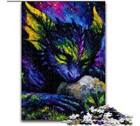 Puzzle da 1000 pezzi per adulti e adolescenti Drago e Terra, giocattoli educativi per l'apprendimento, giochi per famiglie, regali e compleanni unici dimensioni 26x38cm