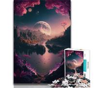 Puzzle da 1000 pezzi per adulti e adolescenti esopianeta Tau Ceti E puzzle per adolescenti regalo divertente e attività per la casa giocattolo per i giorni di pioggia 75x50cm