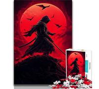 Puzzle da 1000 pezzi per adulti e adolescenti,fantasy samurai ninja,puzzle da 1000 pezzi,stimolanti giochi di attività per famiglie,giocattolo fai da te per regali di decorazioneda parete