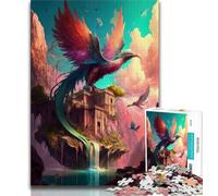 Puzzle da 1000 pezzi per adulti e adolescenti "Fenice nel palazzo" da 1000 pezzi per adolescenti, ideale come regalo educativo per tutta la famiglia (dimensioni 38x26cm)