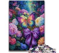 Puzzle da 1000 pezzi per adulti e adolescenti, fiori, farfalle, giochi educativi fai da te, giocattoli ideali come regalo per tutta la famiglia, 26x38cm