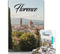 Puzzle da 1000 pezzi per adulti e adolescenti Firenze, antistress, per ammazzare il tempo durante le vacanze, per migliorare l'amore tra coppie (75x50cm)
