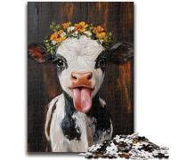 Puzzle da 1000 pezzi per adulti e adolescenti Flamingo Queen Game Toys Ogni pezzo è unico - Gioco divertente e stimolante per tutta la famiglia 26x38cm