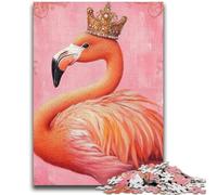 Puzzle da 1000 pezzi per adulti e adolescenti, Flamingo Queen, puzzle da 1000 pezzi, giochi educativi classici, splendida decorazione (50x75cm)