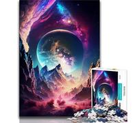 Puzzle da 1000 pezzi per adulti e adolescenti Galactic Wonderland 1000 pezzi per adulti ideali come regali per tutta la famiglia adatti per bambini di età compresa tra 38x26cm e 14 anni