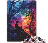Puzzle da 1000 pezzi per adulti e adolescenti Galaxy Forest Educational Game Challenge Toy Wall Decoration Unique Birthday And Christmas Gifts 26x38cm