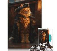 Puzzle da 1000 pezzi per adulti e adolescenti Gatto di una famiglia aristocratica Puzzle da 1000 pezzi per gioco educativo Sfida Giocattolo Offerta come regalo per tutta la famiglia 38x26cm