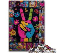 Puzzle da 1000 pezzi per adulti e adolescenti, gesto "Sì", per età pari o superiore a 14 anni, decorazione per la casa come regalo per tutta la famiglia e gli amici, 26x38cm