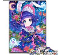 Puzzle da 1000 pezzi per adulti e adolescenti, giocattoli educativi con ragazze guerriere, antistress, adatti per la decorazione del desktop, 26x38cm