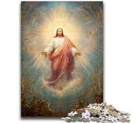 Puzzle da 1000 pezzi per adulti e adolescenti, giocattoli educativi per imparare l'arte di Gesù, attività divertenti da fare a casa, regalo di compleanno, regali di viaggio 50x75cm