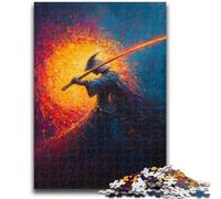 Puzzle da 1000 pezzi per adulti e adolescenti, giocattoli giapponesi Ninja, ogni pezzo è unico - Gioco divertente e stimolante per tutta la famiglia, 50x75cm