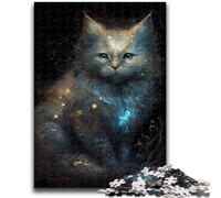 Puzzle da 1000 pezzi per adulti e adolescenti, giocattoli per gatti persiani, giochi educativi antistress, interazione genitore-figlio per età 14+, 50x75cm