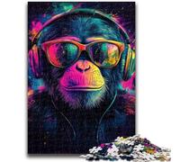 Puzzle da 1000 pezzi per adulti e adolescenti, gioco di famiglia di scimmie, antistress, sfida difficile, collezione di artisti, belle arti, 50x75cm