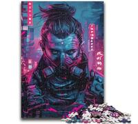 Puzzle da 1000 pezzi per adulti e adolescenti, gioco educativo con guerriero meccanico, decorazione da parete, compleanno e Natale, 26x38cm