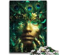 Puzzle da 1000 pezzi per adulti e adolescenti, gioco educativo sullo spirito della foresta cosmica, giocattolo, decorazione da parete, regali unici per compleanno e Natale, 50x75cm