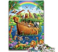 Puzzle da 1000 pezzi per adulti e adolescenti, gioco per famiglie con animali, antistress, sfida difficile, regali di Babbo Natale segreto, 26x38cm
