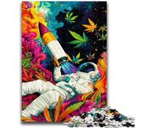 Puzzle da 1000 pezzi per adulti e adolescenti, gioco stimolante con il sogno dell'astronauta, ideale come regalo per tutta la famiglia, 50x75cm