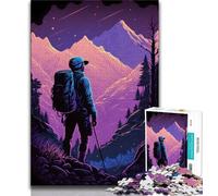 Puzzle da 1000 pezzi per adulti e adolescenti Guarda all'orizzonte Puzzle da 1000 pezzi attività divertente per la casa giocattoli per i giorni di pioggia regali di compleanno 75x50cm