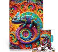 Puzzle da 1000 pezzi per adulti e adolescenti Guardiano Frattale della Luce Fatto di carta,Adatto a partire dai 14 anni Gioco intellettuale giocattolo regali per amici e familiari。misurare:38x52cm