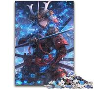 Puzzle da 1000 pezzi per adulti e adolescenti, guerriera ninja giapponese, puzzle da 1000 pezzi, per giochi educativi, giocattoli, offerte come regali per tutta la famiglia, 50x75cm