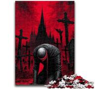 Puzzle da 1000 pezzi per adulti e adolescenti Guerriero misterioso Adatto per età dai 14 anni in su Giochi per famiglie Offerta come regalo per tutta la famiglia 50x75cm