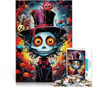Puzzle da 1000 pezzi per adulti e adolescenti Il mondo delle fantasie dipinte Fatto di cartone per età 14+ Taglio di precisione Regalo per i compleanni misurare:38x52cm