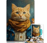 Puzzle da 1000 pezzi per adulti e adolescenti Il piccolo principe Gatto, giochi educativi, decorazione per la casa, ideale come regalo per tutta la famiglia (75x50cm)