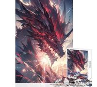 Puzzle da 1000 pezzi per adulti e adolescenti il più grande drago anime decorazione per la casa giocattoli opere d'arte regali giochi divertenti migliorare l'amore tra coppie dimensioni 38x26cm