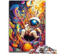 Puzzle da 1000 pezzi per adulti e adolescenti, il sogno dell'astronauta aiuta il cervello a esercitare i giocattoli avvincenti per coltivare la pazienza, decorazione da parete 26x38cm