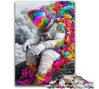 Puzzle da 1000 pezzi per adulti e adolescenti, il sogno dell'astronauta aiuta il cervello a esercitare i giocattoli avvincenti per coltivare la pazienza, decorazione da parete 50x75cm