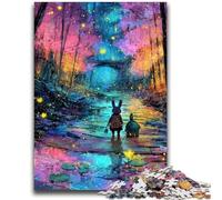 Puzzle da 1000 pezzi per adulti e adolescenti in stile giapponese per bambini dai 14 anni in su, interessanti regali per ridurre lo stress per amici e familiari, 26x38cm