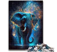 Puzzle da 1000 pezzi per adulti e adolescenti Incredibile elefante Aiuta il cervello a esercitare Giocattoli avvincenti per coltivare la pazienza Adatto alle coppie 50x75cm