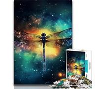 Puzzle da 1000 pezzi per adulti e adolescenti insetti libellule giochi educativi per la famiglia regalo per la decorazione della casa 75x50cm