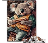 Puzzle da 1000 pezzi per adulti e adolescenti, Koala Hunter, giocattoli antistress, regali unici per compleanni e anni 14+ dimensioni 50x75cm