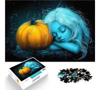 Puzzle da 1000 pezzi per adulti e adolescenti La bella addormentata con la zucca Fatto di cartone per età 14+ Interazione genitore-figlio Regali interessanti per ridurre lo stress misurare:26x38cm