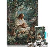 Puzzle da 1000 pezzi per adulti e adolescenti La croce di Gesù Puzzle da 1000 pezzi,stimolanti giochi di attività per famiglie Giocattolo fai da te per regali di decorazione da parete per la casa