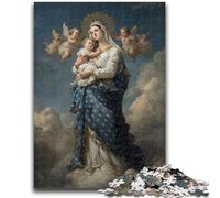 Puzzle da 1000 pezzi per adulti e adolescenti, La gonna dell'abito di Mary, giocattolo educativo antistress, regali di Babbo Natale segreto per bambini di 14 anni, 50x75cm