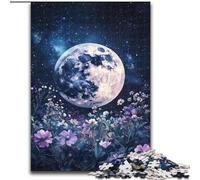 Puzzle da 1000 pezzi per adulti e adolescenti, Luna piena, gioco educativo e sfida per migliorare la memoria per bambini dai 14 anni (dimensioni 26x38cm)
