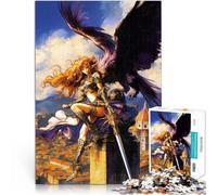 Puzzle da 1000 pezzi per adulti e adolescenti Maestosa Valchiria Fatto di cartone Adatto a partire dai 14 anni Gioco di decorazione della casa Buon regalo misurare:26x38cm/10.24 x 14.96pollice