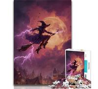 Puzzle da 1000 pezzi per adulti e adolescenti, mago anime, sfida di intelligenza cerebrale, giocattoli avvincenti, regalo di compleanno, regali, arte murale (75x50cm)