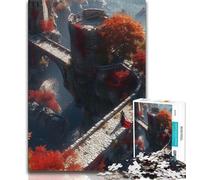 Puzzle da 1000 pezzi per adulti e adolescenti,Mighty Medieval Knight,puzzle per adulti,giocattoli da gioco Ogni pezzo è unico: un gioco stimolante e divertente per tutta la famiglia (38x26cm)