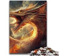 Puzzle da 1000 pezzi per adulti e adolescenti, misterioso drago cinese, giocattolo educativo antistress, regali di Babbo Natale segreto per bambini di 14 anni, 26x38cm