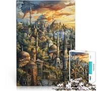 Puzzle da 1000 pezzi per adulti e adolescenti Mondo fantastico Fatto di carta,Adatto a partire dai 14 anni Antistress Vacanza a casa Uccidere il tempo Grande regalo。misurare:38x52cm