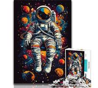Puzzle da 1000 pezzi per adulti e adolescenti, motivo: astronauta, puzzle da 1000 pezzi, interessante interazione genitore-figlio per ridurre lo stress (dimensioni 75x50cm)